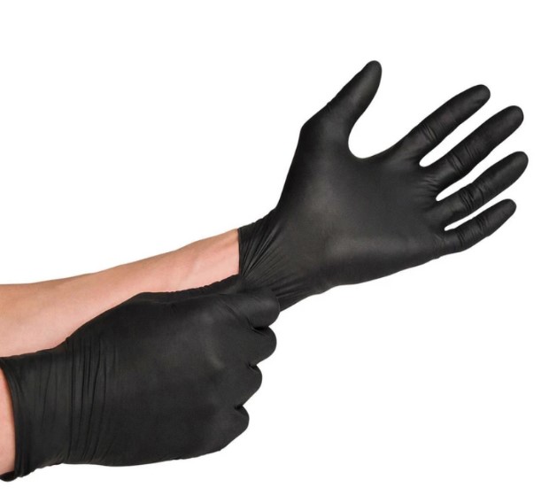 LUVAS DE NITRILO PRETAS SEM PÓ SOFT LUVAS DE NITRILO PRETAS SEM PÓ SOFT