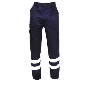 Calças Multibolsos Refletoras 100% Algodão